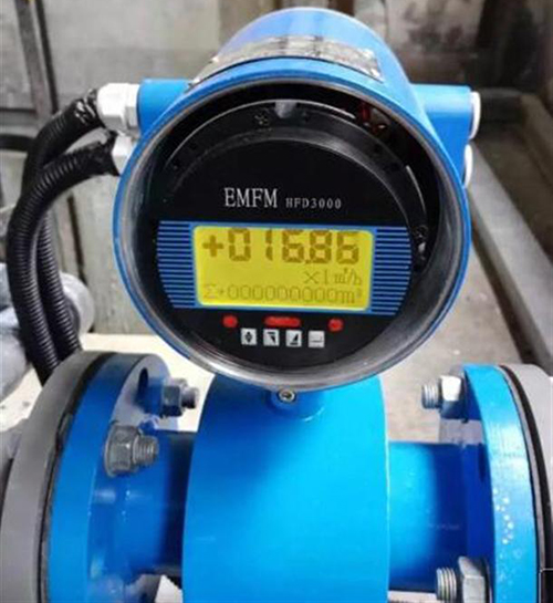 冷凍水流量計現(xiàn)場安裝使用圖